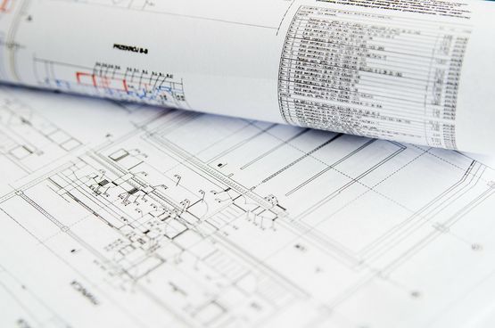 Plan de bâtiment architecture